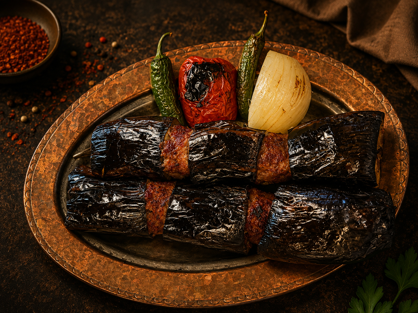 Patlıcan Kebabı (2 Şiş - 170gr)